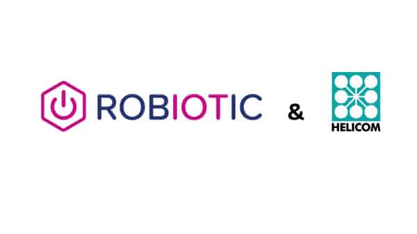 Logo of the company ROBIOTIC and Helicom