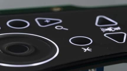 Sind Folientastaturen noch state of the art? 3 Beleuchtete Symbole einer Tasatur