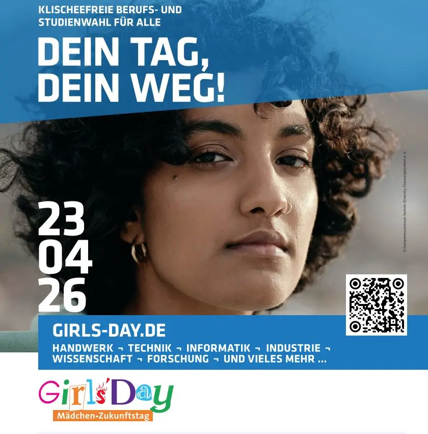 Plakat zum Girls'Day 2026